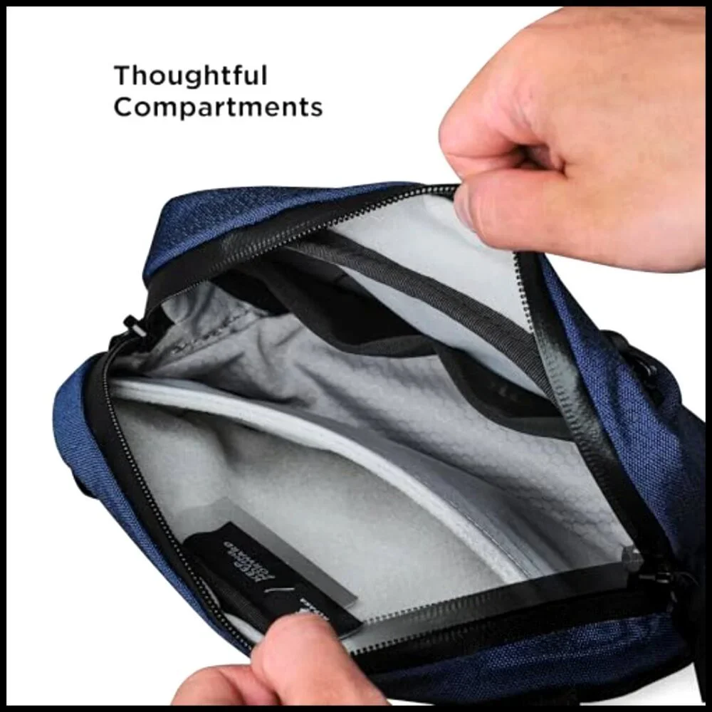 Compact Camera Sling Bag Crossbody Minimal EDC Travel Photography Essentials